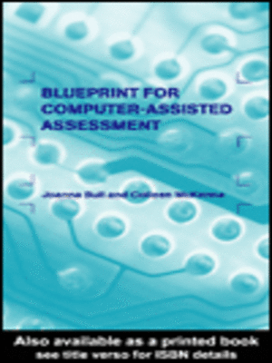 cover image of A Blueprint for Computer-assisted Assessment